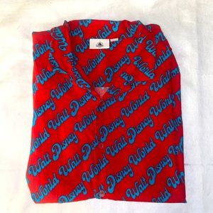 Retro inspired Walt Disney World button up